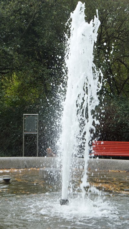 Familienforschung Oberlausitz: Oskar-Müller-Brunnen, Kamenz  in Sachsen.